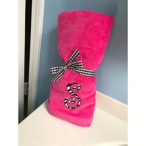 Cute Embroidered Beach/Shower Towel